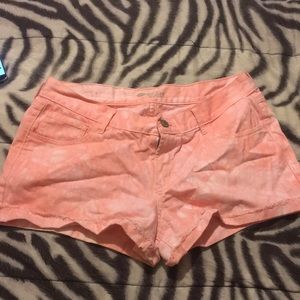 Old Navy Pink Tie Dye Diva Shorts